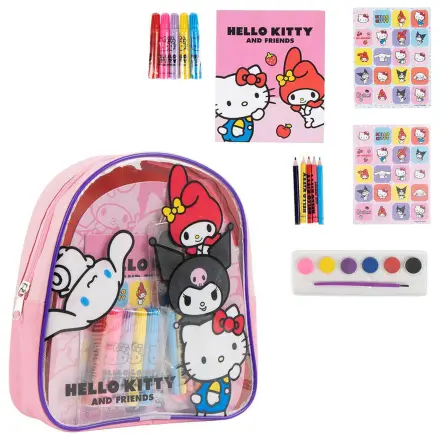 Hello Kitty rucsac set papetărie poza produsului