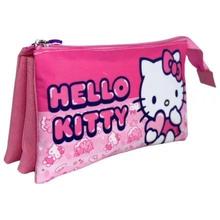 Hello Kitty triplu penar poza produsului