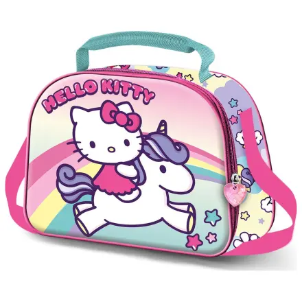 Geanta de pranz 3D Hello Kitty Unicorn poza produsului