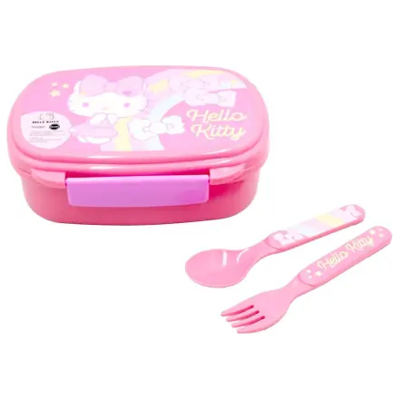 Hello Kitty Unicorn Cutie pentru sandvici + set de tacâmuri poza produsului