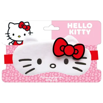 Hello Kitty White Adult Gel Sleeping Mask, Masca de ochi de noapte poza produsului