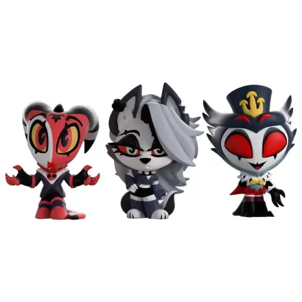 Helluva Boss Mini Tooz Mini Figurine 3-pack Blitzo, Loona si Stolas poza produsului