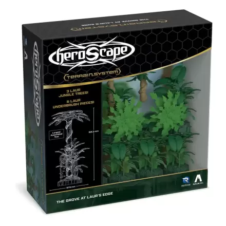 Heroscape Expansion The Grove at Laur's Edge Teren Versiunea în engleză poza produsului