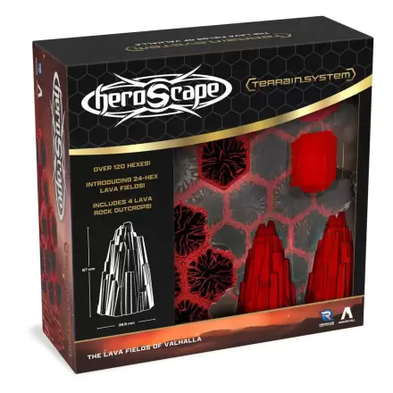 Heroscape Extensie de Teren The Lava Fields of Valhalla English Version poza produsului