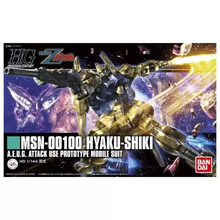 Set de model Model Kit HGUC 1/144 Hyaku-Shiki poza produsului