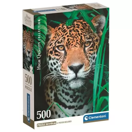 Puzzle Jaguar de înaltă calitate în junglă 500 piese poza produsului