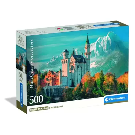 Puzzle de înaltă calitate Castelul Neuschwanstein 500 piese termékfotója