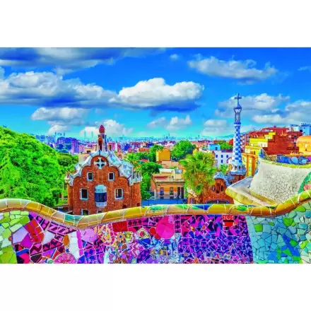 Puzzle de înaltă calitate Park Guell Barcelona 1000 piese termékfotója