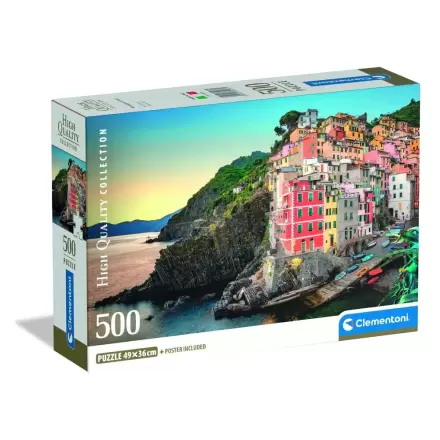 Puzzle de înaltă calitate Coasta Riomaggiore 500 piese termékfotója