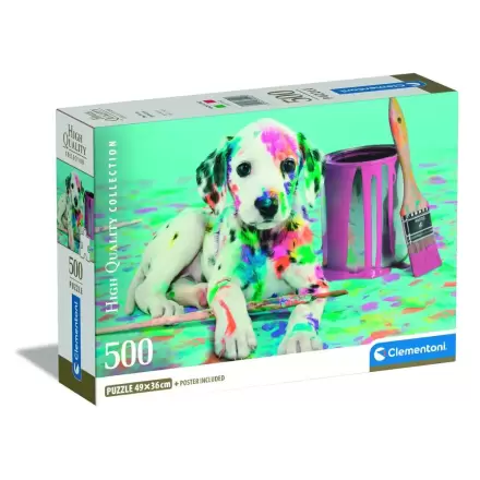 Puzzle de înaltă calitate cu Dalmatianul haios 500 piese termékfotója