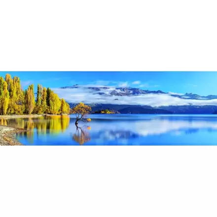 Puzzle panoramă Reflecții aurii Wanaka de înaltă calitate 1000 piese termékfotója