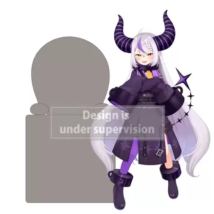 Hololive Production Hikkake Statuetă PVC La+ Darknesss 10 cm poza produsului