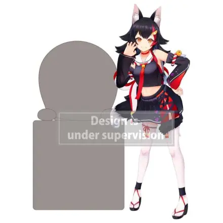 Hololive Production Hikkake statueta din PVC Ookami Mio 10 cm poza produsului