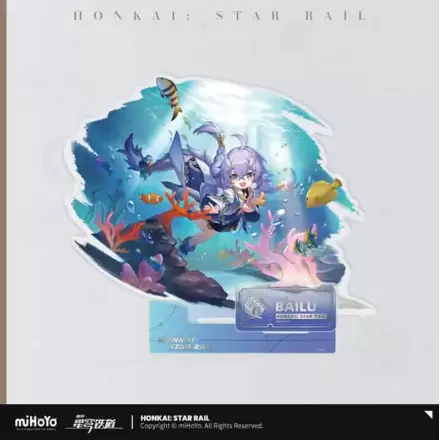 Honkai: Star Rail Figurina Acrilică: Bailu 20 cm termékfotója