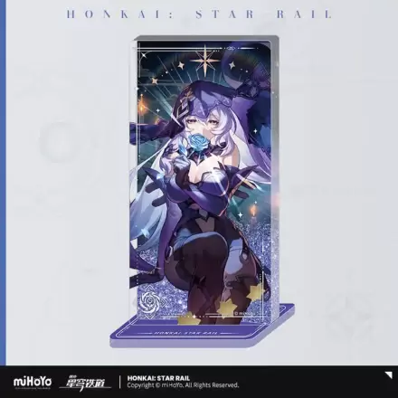Honkai: Star Rail Light Cone Ornament acrilic cu glitter: Black Swan Reforged Remembrance 15 cm poza produsului