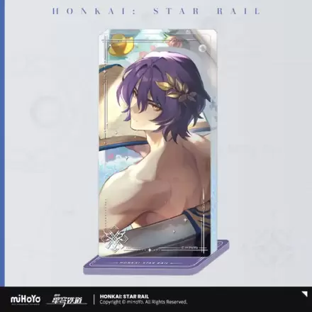Honkai: Star Rail Light Cone Ornament acrilic cu sclipici: Dr. Ratio Baptism of Pure Thought 15 cm poza produsului