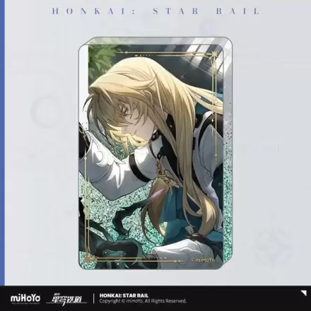 Honkai: Star Rail Light Cone Ornament acrilic cu sclipici: Echoes of the Coffin 9 cm poza produsului