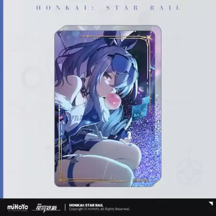 Honkai: Star Rail Light Cone Ornament acrilic cu sclipici: Incessant Rain 9 cm poza produsului