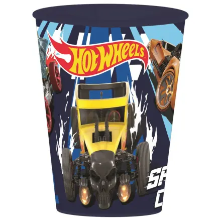 Hot Wheels Blue Fire Pahar de plastic 260 ml poza produsului