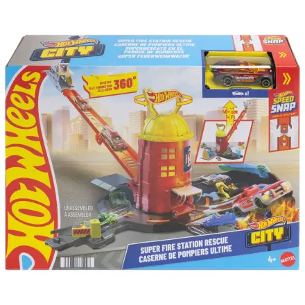Hot Wheels City Fire Station set de joaca poza produsului