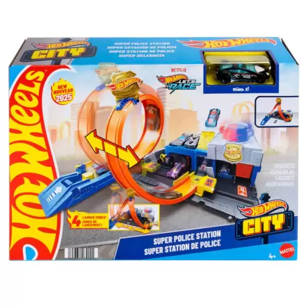 Hot Wheels City Super Police Station Set de Joacă termékfotója