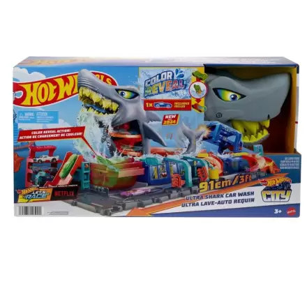 Hot Wheels City Spălătorie Auto Ultra Shark termékfotója