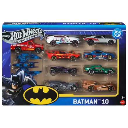 Hot Wheels DC Universe Batman pachet 10 vehicule poza produsului