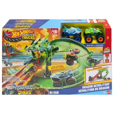 Hot Wheels Monster Trucks Dragon Demolition poza produsului