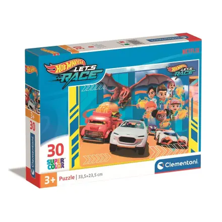 Hot Wheels puzzle 30 piese poza produsului