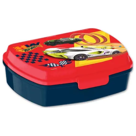 Hot Wheels Red Funny Plastic Cutie de pranz Sandwich Box poza produsului