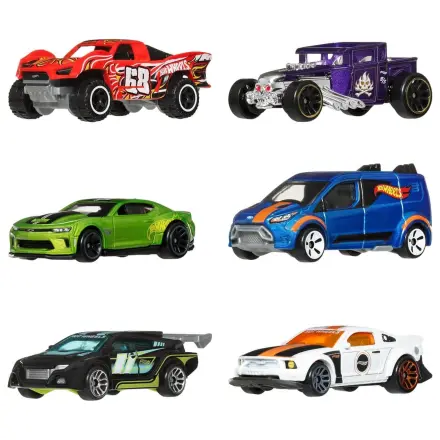 Hot Wheels Silver Series Die-Cast Vehicul pachet 6 1/64 Legends poza produsului