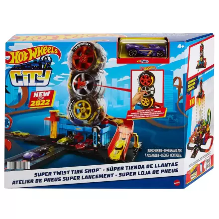 Hot Wheels Super Twist Magazinul de Anvelope poza produsului
