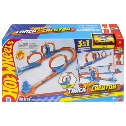 Hot Wheels Triple Loop Speed Kit poza produsului
