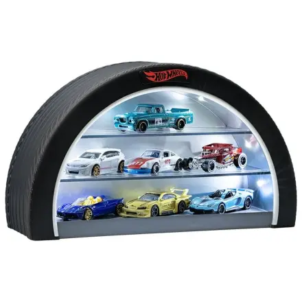 Lampă vitrină de expunere anvelopă Hot Wheels poza produsului