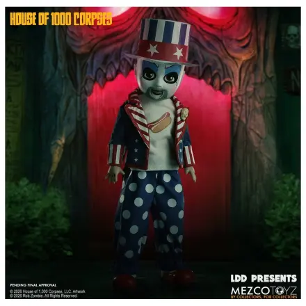 House of 1000 Corpses LDD Presents Papusa Captain Spaulding 25 cm poza produsului