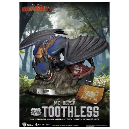 How To Train Your Dragon 2 Master Craft Statuie Toothless 38 cm poza produsului
