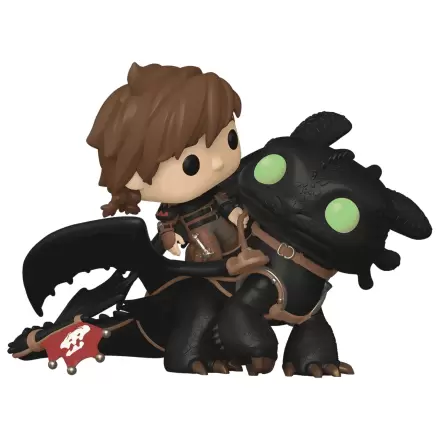 How to Train Your Dragon Funko POP! Rides Deluxe Vinyl Hiccup w/Toothless figurină poza produsului