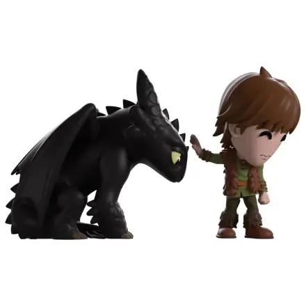 How to Train Your Dragon figurina de vinil Meeting Toothless 11 cm poza produsului