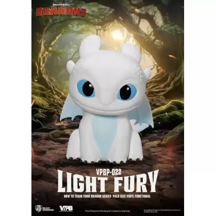 How To Train Your Dragon Piggy Vinil Banca Light Fury 12 cm poza produsului