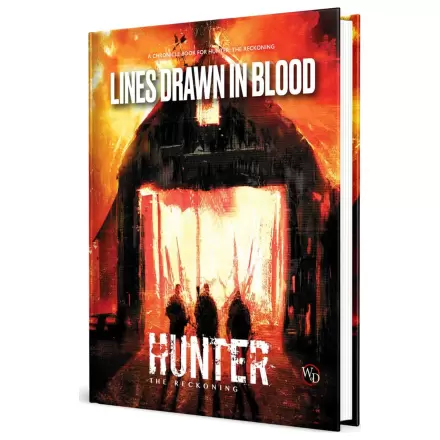 Hunter: The Reckoning a 5-a editie carte de joc de rol Lines Drawn in Blood Sourcebook (versiunea engleza) poza produsului