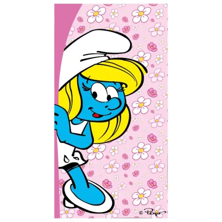 Smurfs Floral Fun prosop 70x140cm poza produsului