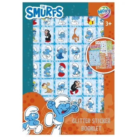 The Smurfs Happy Glitter Set autocolante cu 8 coli poza produsului