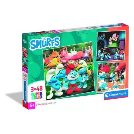 The Smurfs puzzle 3x48 piese termékfotója