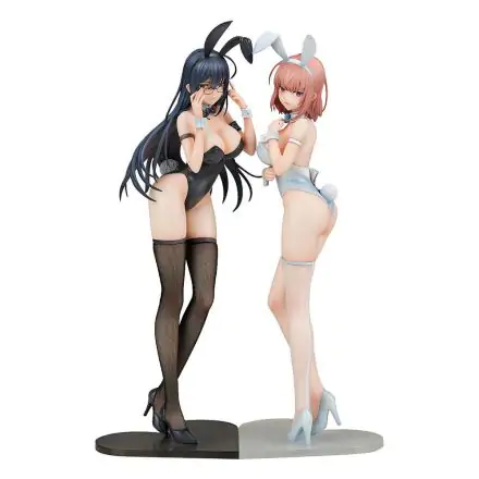 Ikomochi Original Character Statues 1/6 Statui Personaje Originale Iepuraș Negru Aoi & Iepuraș Alb Natsume 30 - 31 cm termékfotója