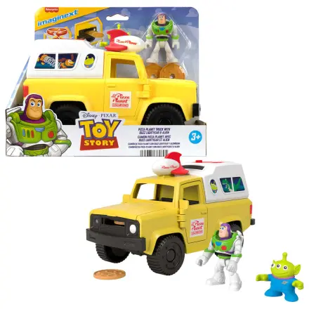 Imaginext Disney Pixar Toy Story Pizza Planet camion + figurine Buzz Lightyear si Alien poza produsului