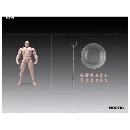 Inart Action Figure 1/12 Corp gol masculin culoarea pielii 17 cm poza produsului