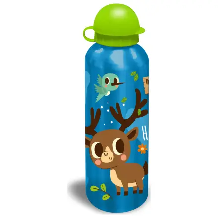 Into the Forest Blue Butelie din aluminiu pentru apa cu capac pentru baut 500 ml poza produsului
