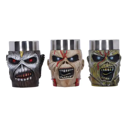 Set de 3 pahare de shot Iron Maiden Eddie poza produsului