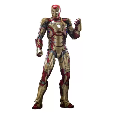 Iron Man 3 Movie Masterpiece Diecast Figurina de acțiune 1/6 Iron Man Mark XLII (2.0) 32 cm termékfotója