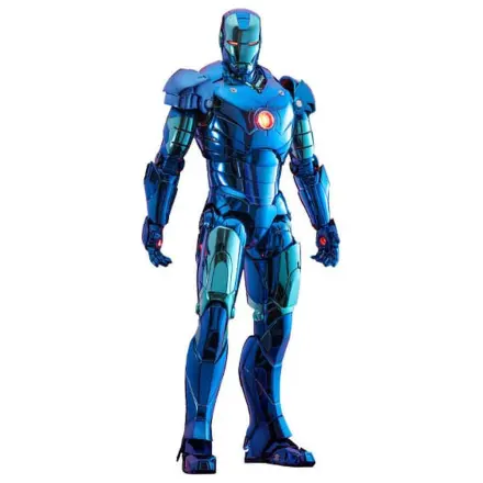 Iron Man Movie Masterpiece Diecast Figura de actiune 1/6 Iron Man Mark III (Stealth Mode Ver.) 2.0 Hot Toys Exclusive 33 cm poza produsului